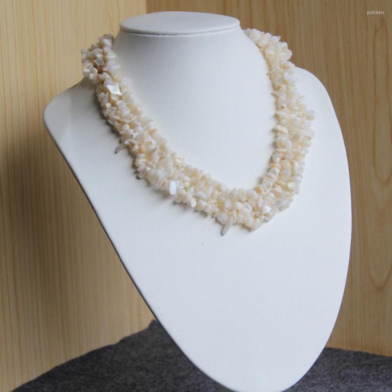Chains 2022 Necklace 6-8mm Natural Irregular Accessories Ocean Sea Shell Women Girl 15inch Jewelry Making Design
Chains 2022 Necklace 6-8mm Natural Irregular Accessories Ocean Sea Shell Women Girl 15inch Jewelry Making Design