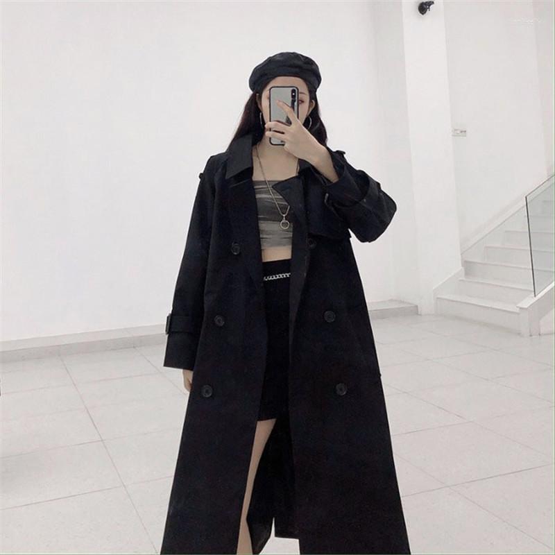 Women' Trench Coats Long Black Coat Female Autumn And Winter 2022 Oversize Korean Chic Loose Knee Length Simple Versatile Windbreaker
Women' Trench Coats Long Black Coat Female Autumn And Winter 2022 Oversize Korean Chic Loose Knee Length Simple Versatile Windbreaker