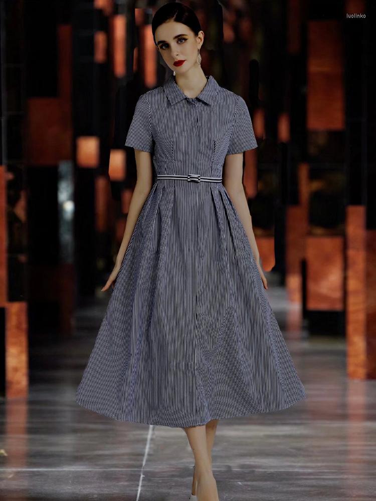 Party Dresses Fashion 2022 Summer Women' High Quality Elegant Vintage Office Casual Prints Short Sleeves Belts Striped Midi Dress, Multi
Party Dresses Fashion 2022 Summer Women' High Quality Elegant Vintage Office Casual Prints Short Sleeves Belts Striped Midi Dress, Multi