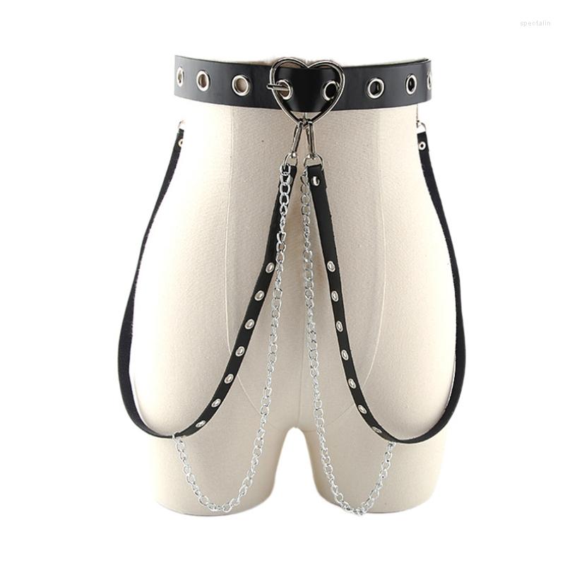 Belts D0LF Punk Waist Belly Chain Belt For Women PU Leather With Bowknot Decor Night Club Dance Party Body Supplies, Black
Belts D0LF Punk Waist Belly Chain Belt For Women PU Leather With Bowknot Decor Night Club Dance Party Body Supplies, Black