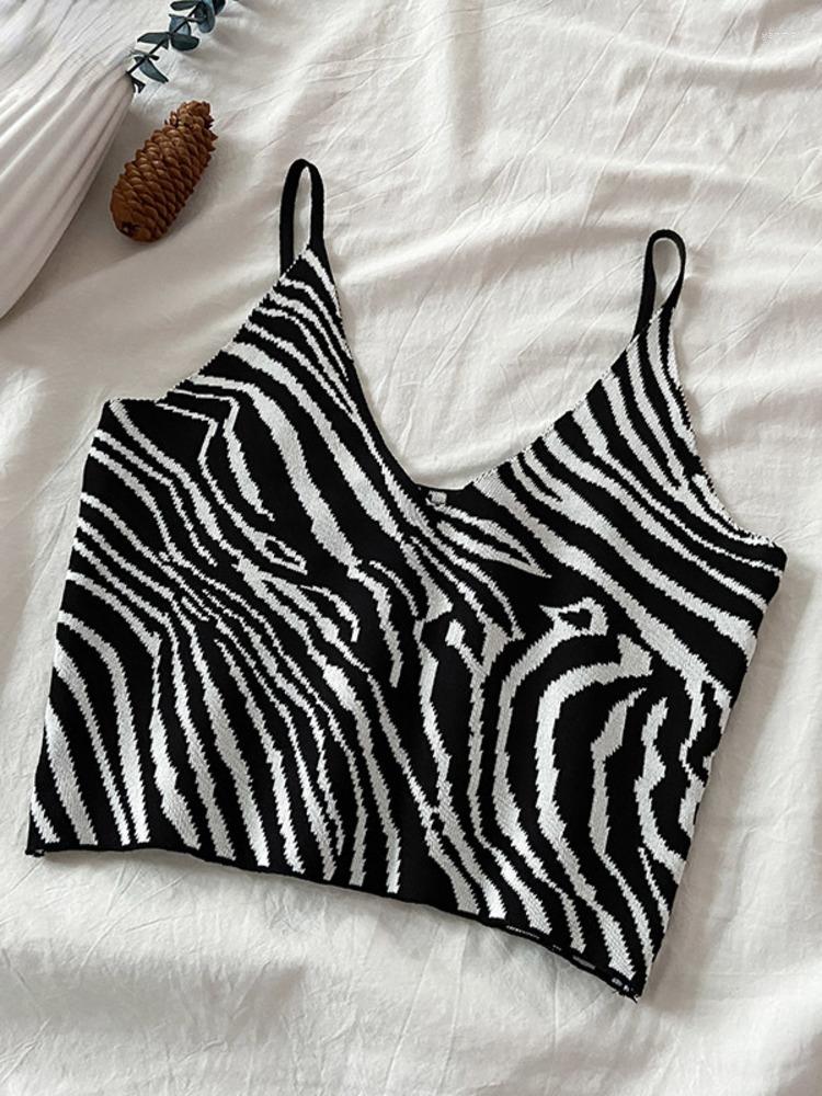 Women's Tanks Zebra-print Camis Women Crop Top Sexy Design Slim All-match BF High Elasticity Tender Lady Summer Clothing Cute Breathable, Black
Women's Tanks Zebra-print Camis Women Crop Top Sexy Design Slim All-match BF High Elasticity Tender Lady Summer Clothing Cute Breathable, Black
