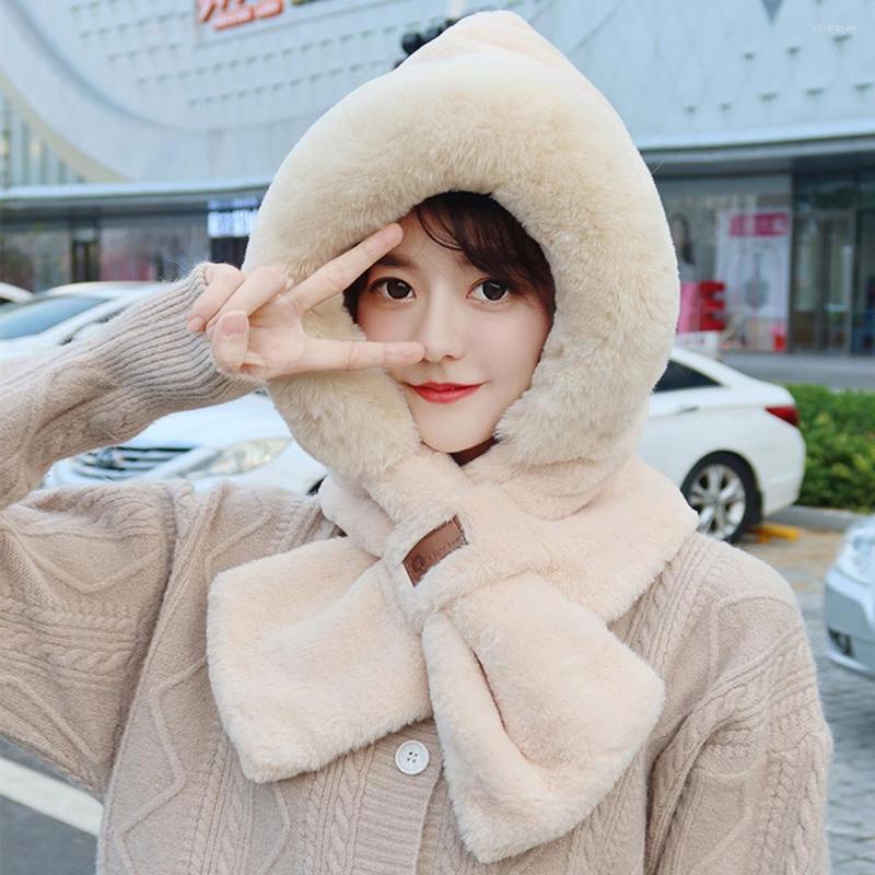 Berets CottvoFaux Fur 2 In 1 Hat Scarf Female Winter Thickened Warm Windproof Hooded Neck Warmer Ear Protection Hats, Khaki
Berets CottvoFaux Fur 2 In 1 Hat Scarf Female Winter Thickened Warm Windproof Hooded Neck Warmer Ear Protection Hats, Khaki