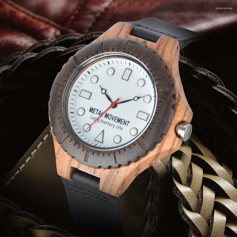 Wristwatches Function Luminous Wooden Watch Luxury Mens Watches Men's Leather Band Analog Clock Man Business Casual Quartz Retro, Red sandalwood
Wristwatches Function Luminous Wooden Watch Luxury Mens Watches Men's Leather Band Analog Clock Man Business Casual Quartz Retro, Red sandalwood