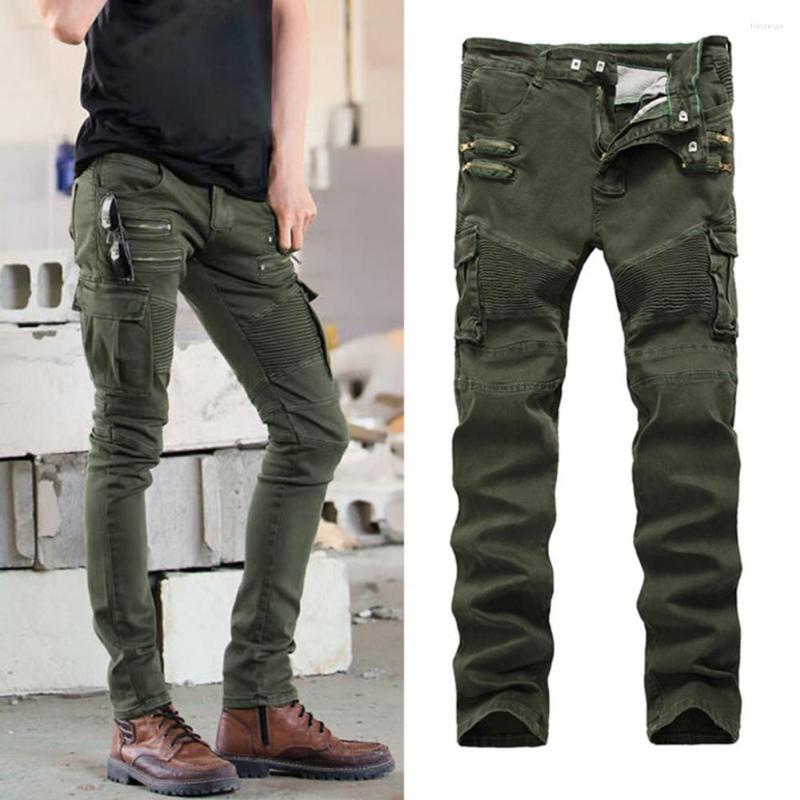 Men's Pants Men Cargo Multi Pockets Bottoms Mid Waist Ruches Pencil Hip Hop Biker For Daily Wear, Black
Men's Pants Men Cargo Multi Pockets Bottoms Mid Waist Ruches Pencil Hip Hop Biker For Daily Wear, Black