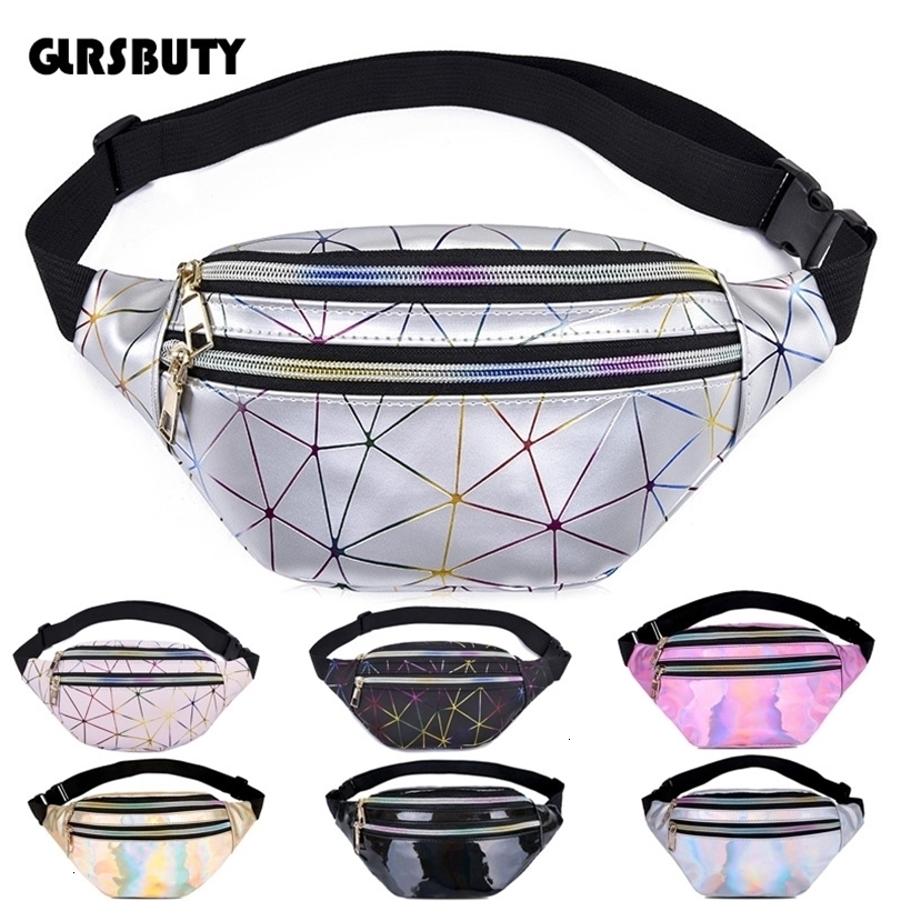 Waist Bags Holographic Women Pink Silver Fanny Pack Female Belt Bag Black Geometric Packs Laser Chest Phone Pouch Men 221114, Pink-f
Waist Bags Holographic Women Pink Silver Fanny Pack Female Belt Bag Black Geometric Packs Laser Chest Phone Pouch Men 221114, Pink-f