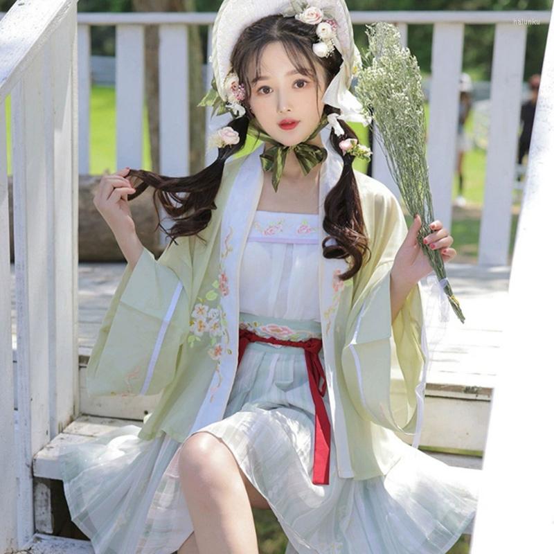 Stage Wear Modern Hanfu Women Dairy Chinese Dress Fairy Clothes Cosplay Costumes Performance Costume Festival Clothing DL9403, 3 pcs
Stage Wear Modern Hanfu Women Dairy Chinese Dress Fairy Clothes Cosplay Costumes Performance Costume Festival Clothing DL9403, 3 pcs