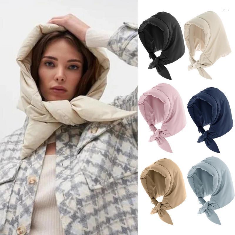 Bandanas Winter Outdoor Hiking Down Hat Warm Breathable Women Hats Lace Up Scarf For Cold Weather Snow Quick Dry
Bandanas Winter Outdoor Hiking Down Hat Warm Breathable Women Hats Lace Up Scarf For Cold Weather Snow Quick Dry