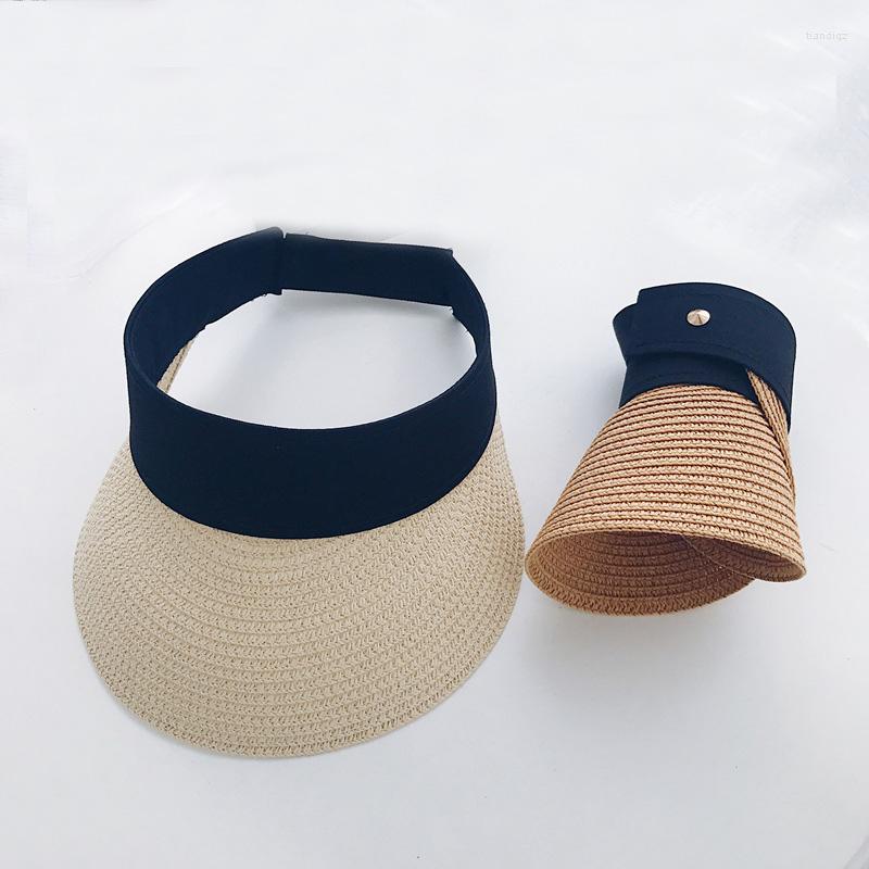 Wide Brim Hats Women's Roll-up Straw Sun Hat Visor Foldable Large Beach Chapeau Femme, Black
Wide Brim Hats Women's Roll-up Straw Sun Hat Visor Foldable Large Beach Chapeau Femme, Black