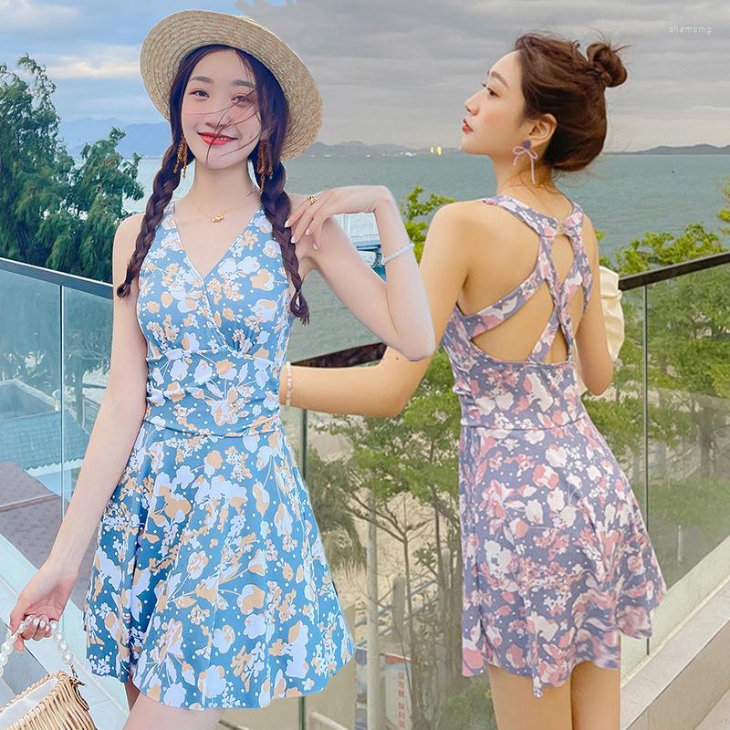 Swimwears 2022 Korean Style Print Swimsuit Women Sexy Swimwear Summer Bathing Suits Beach Swim High Waist One Piece Swimskirt
Swimwears 2022 Korean Style Print Swimsuit Women Sexy Swimwear Summer Bathing Suits Beach Swim High Waist One Piece Swimskirt