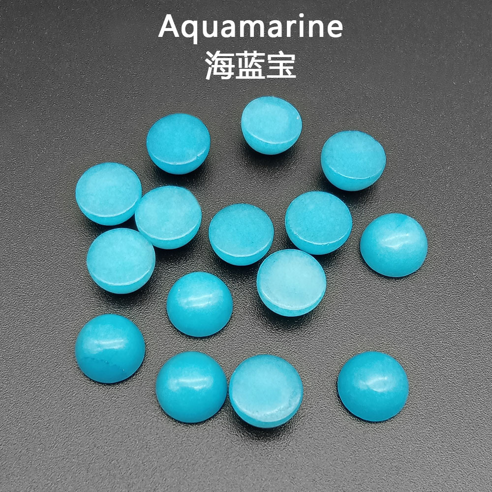 4/6/8/1012/14MM Gemstone Cabochons Natural Synthetic Stone Beads Aquamarine Cabochons for Earring Necklace Bracelet
4/6/8/1012/14MM Gemstone Cabochons Natural Synthetic Stone Beads Aquamarine Cabochons for Earring Necklace Bracelet