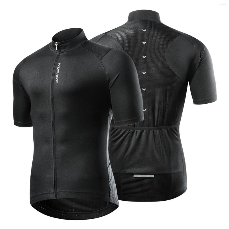 Racing Jackets Wosawe Men Short Sleeve Cycling Jersey MTB Bicycle Bike Shirt Quick Dry Breathable Summer Running Sports, Picture shown
Racing Jackets Wosawe Men Short Sleeve Cycling Jersey MTB Bicycle Bike Shirt Quick Dry Breathable Summer Running Sports, Picture shown