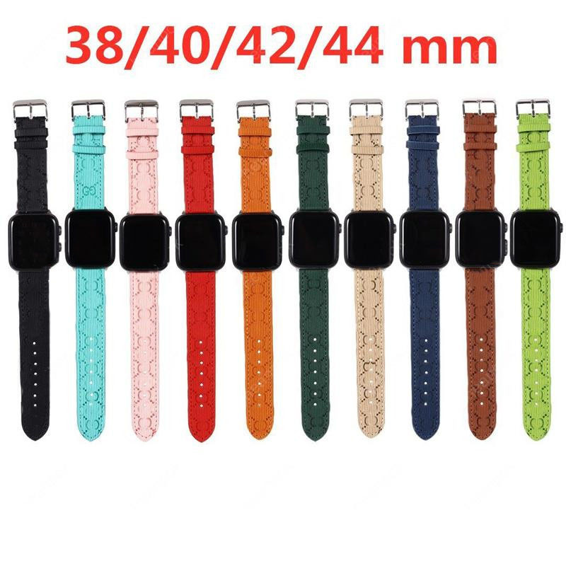 Fashion Watch straps Compatible with Apple Watch Band 38mm 40mm 42mm 44mm Luxury L Designer Soft Leather WatchBand Replacement Wrist iWatch Series 6 5 4 3 2 1 SE Strap
Fashion Watch straps Compatible with Apple Watch Band 38mm 40mm 42mm 44mm Luxury L Designer Soft Leather WatchBand Replacement Wrist iWatch Series 6 5 4 3 2 1 SE Strap