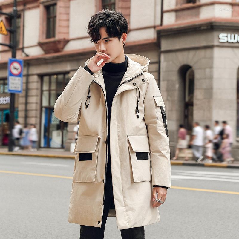 Men's Down Jacket Mid-length Section 2022 Winter Hooded Tooling Warm Couple Casual Thickening, Black
Men's Down Jacket Mid-length Section 2022 Winter Hooded Tooling Warm Couple Casual Thickening, Black