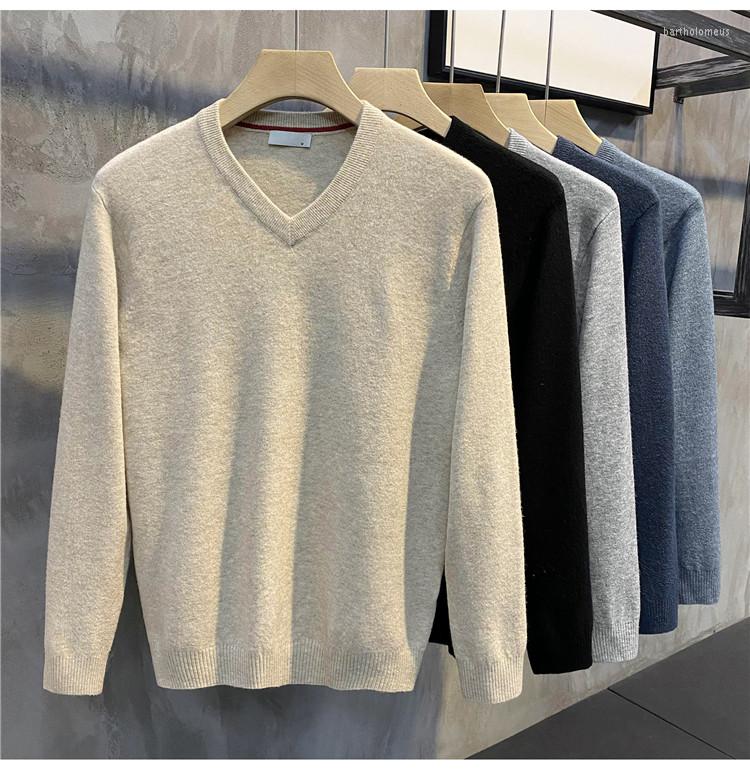 Men's Sweaters 2022 Autumn Winter Men V-neck Pullover Sweater Fashion Solid Color Thick And Warm Bottoming Shirt Male Kniotted Clothes L42, Light grey
Men's Sweaters 2022 Autumn Winter Men V-neck Pullover Sweater Fashion Solid Color Thick And Warm Bottoming Shirt Male Kniotted Clothes L42, Light grey