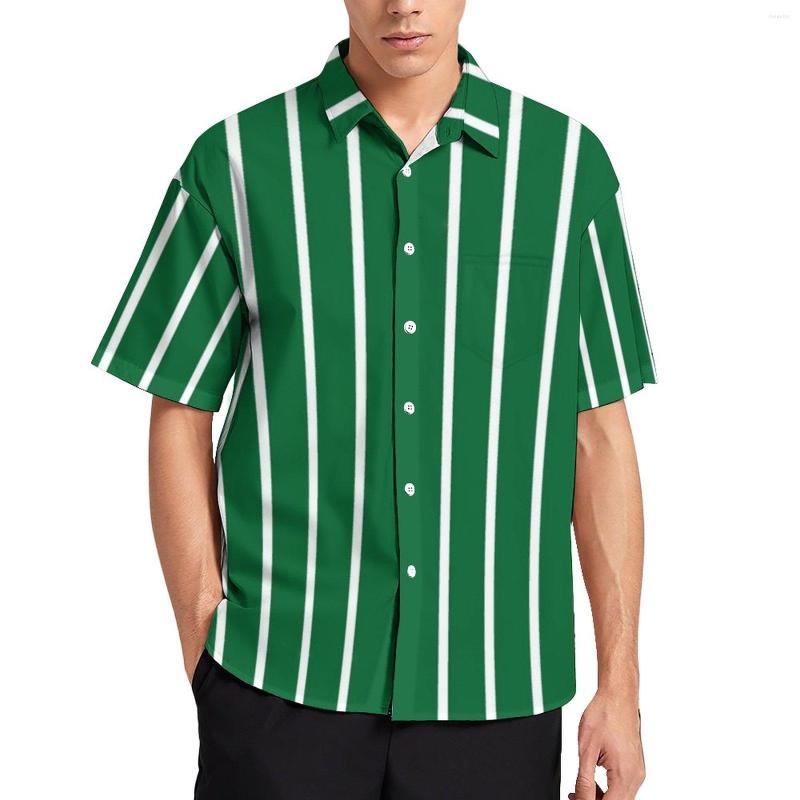 Men's Casual Shirts Green And White Striped Shirt Vacation Vertical Lines Print Blouses Short-Sleeved Fashion Oversized, Style-8
Men's Casual Shirts Green And White Striped Shirt Vacation Vertical Lines Print Blouses Short-Sleeved Fashion Oversized, Style-8