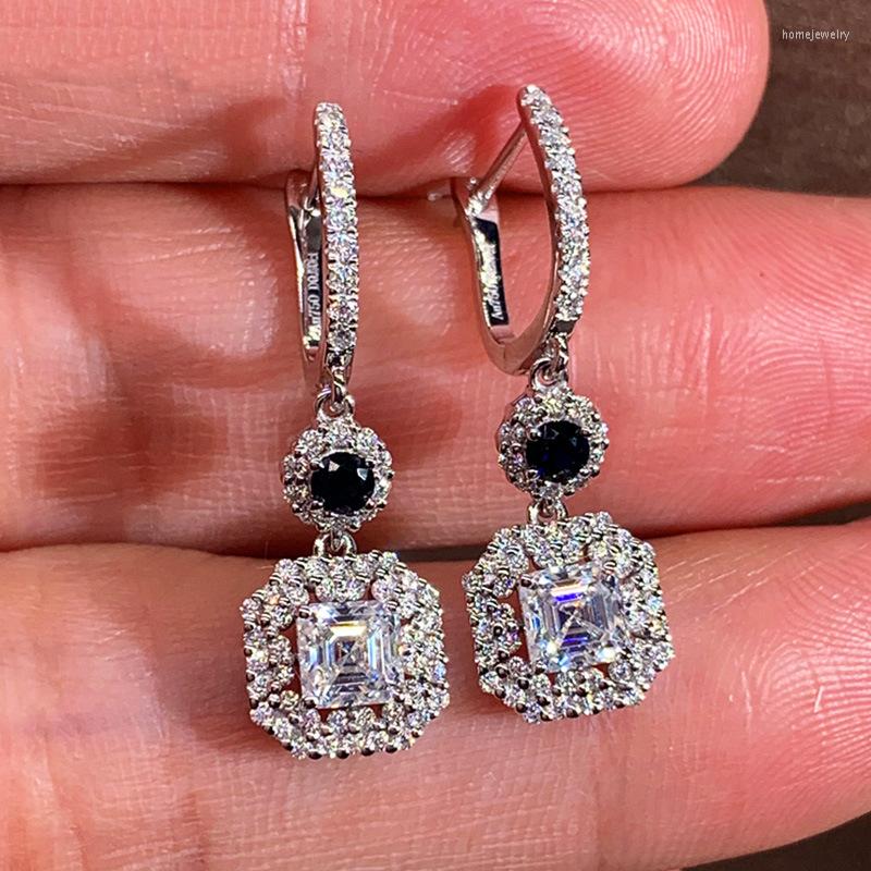 Dangle Earrings Uilz Novel Design With White/Black Cubic Zirconia Luxury Wedding For Women Engagement Fashion Jewelry
Dangle Earrings Uilz Novel Design With White/Black Cubic Zirconia Luxury Wedding For Women Engagement Fashion Jewelry