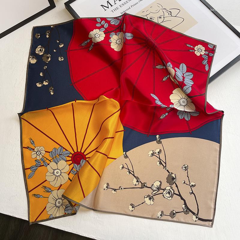 Scarves Silk Foulard Women Neck Tie Small Square Printing Horse Flowers Colorblock Fashion Korean Hair Scarf 53X53CM
Scarves Silk Foulard Women Neck Tie Small Square Printing Horse Flowers Colorblock Fashion Korean Hair Scarf 53X53CM