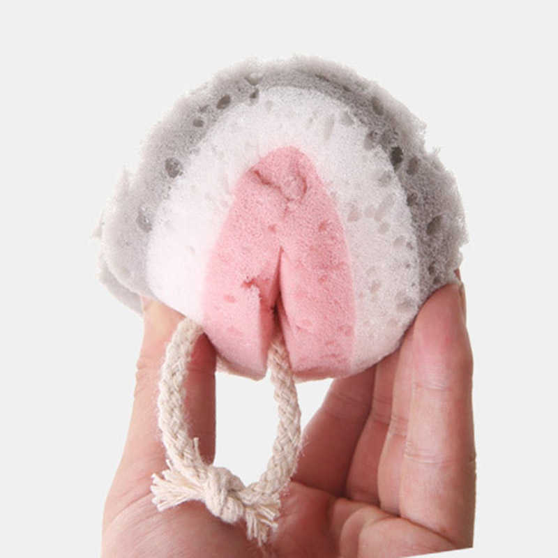 Bath Sponge Pouf Tools Accessories Three-Layer Bath Wipe Adult Shower Foaming Sponges Delicate And Soft With Rich Foam Esponja De Bano Badeschwamm