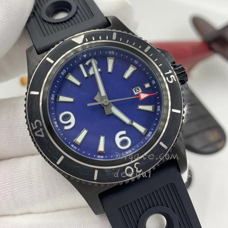 Men's automatic mechanical watch 46MM u12 eather stainless steel classic strap wrist watch designer fashion exquisite sapphire waterproof watchs, Sapphire glass
Men's automatic mechanical watch 46MM u12 eather stainless steel classic strap wrist watch designer fashion exquisite sapphire waterproof watchs, Sapphire glass