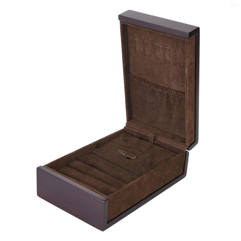 Jewelry Pouches Double Layer Wood Storage Box For Women Men Soft Lining Organizer Rings Earrings Necklace Jewellery Gift
Jewelry Pouches Double Layer Wood Storage Box For Women Men Soft Lining Organizer Rings Earrings Necklace Jewellery Gift