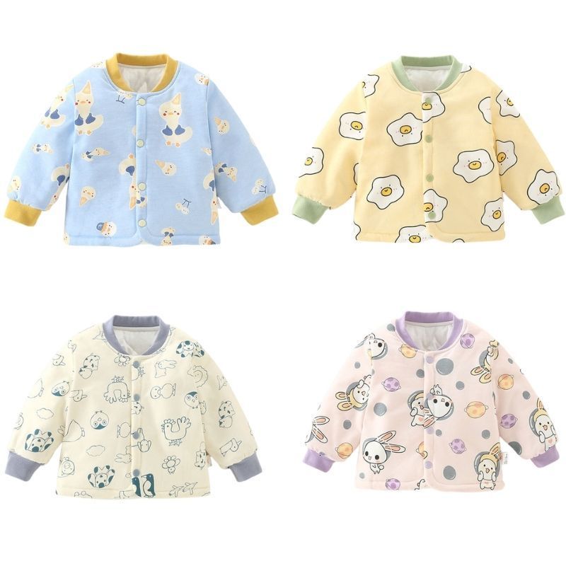 Rompers Baby Coat Autumn Keep Warm born Clothes Infant Girls Fashion Cartoon Pattern Long Sleeve Round Neck Cardigan Jacket Coat 221114, Lovely rabbit
Rompers Baby Coat Autumn Keep Warm born Clothes Infant Girls Fashion Cartoon Pattern Long Sleeve Round Neck Cardigan Jacket Coat 221114, Lovely rabbit