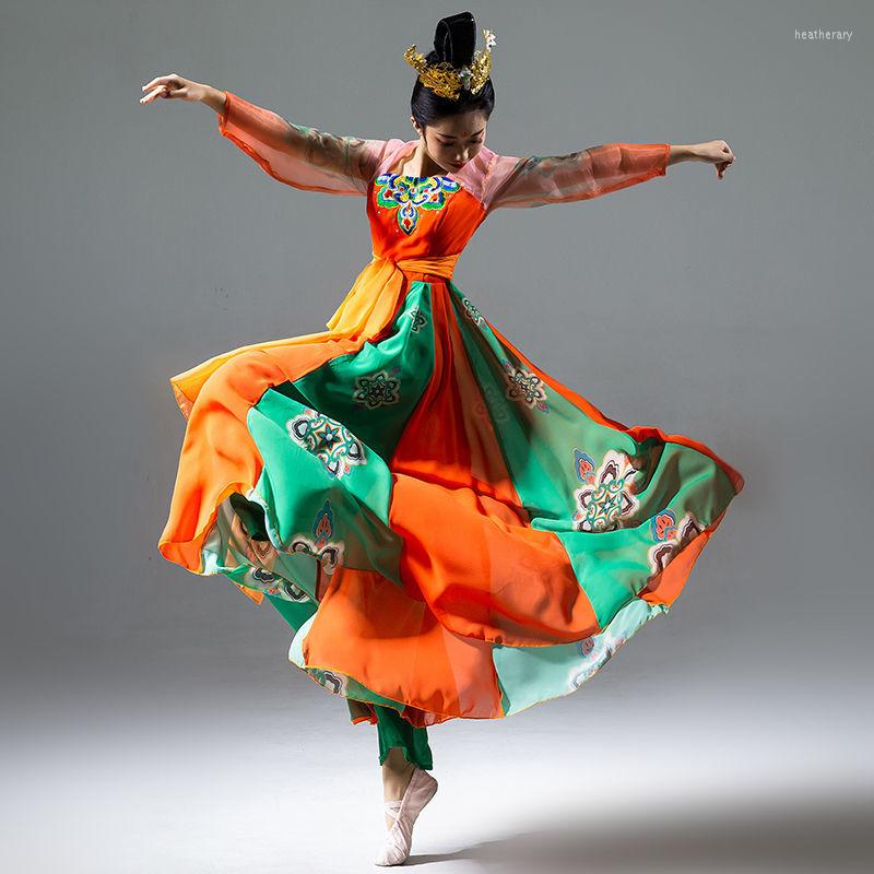 Stage Wear Chinese Dance Costumes For Women Traditional National Performance Classical Clothes Tang Dynasty Female, Orange
Stage Wear Chinese Dance Costumes For Women Traditional National Performance Classical Clothes Tang Dynasty Female, Orange