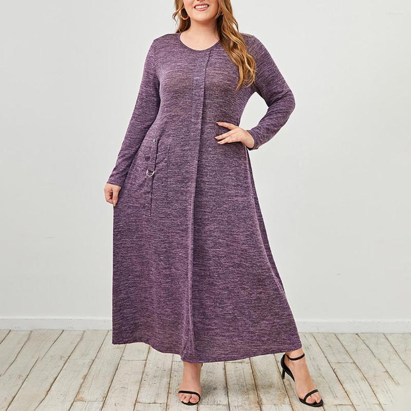 Plus Size Dresses Women Dress Plush Long Sleeve Soild Color Bottoming O Neck Autumn Winter Casual - 4XL, Purple
Plus Size Dresses Women Dress Plush Long Sleeve Soild Color Bottoming O Neck Autumn Winter Casual - 4XL, Purple