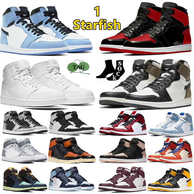 Jumpman 1 1s Basketball Shoes Men Women University Blue Black White Heritage Bred Patent Hype Royal TS X Dark Mocha Shadow Mens Trainer Sports Sneaker, 24
Jumpman 1 1s Basketball Shoes Men Women University Blue Black White Heritage Bred Patent Hype Royal TS X Dark Mocha Shadow Mens Trainer Sports Sneaker, 24