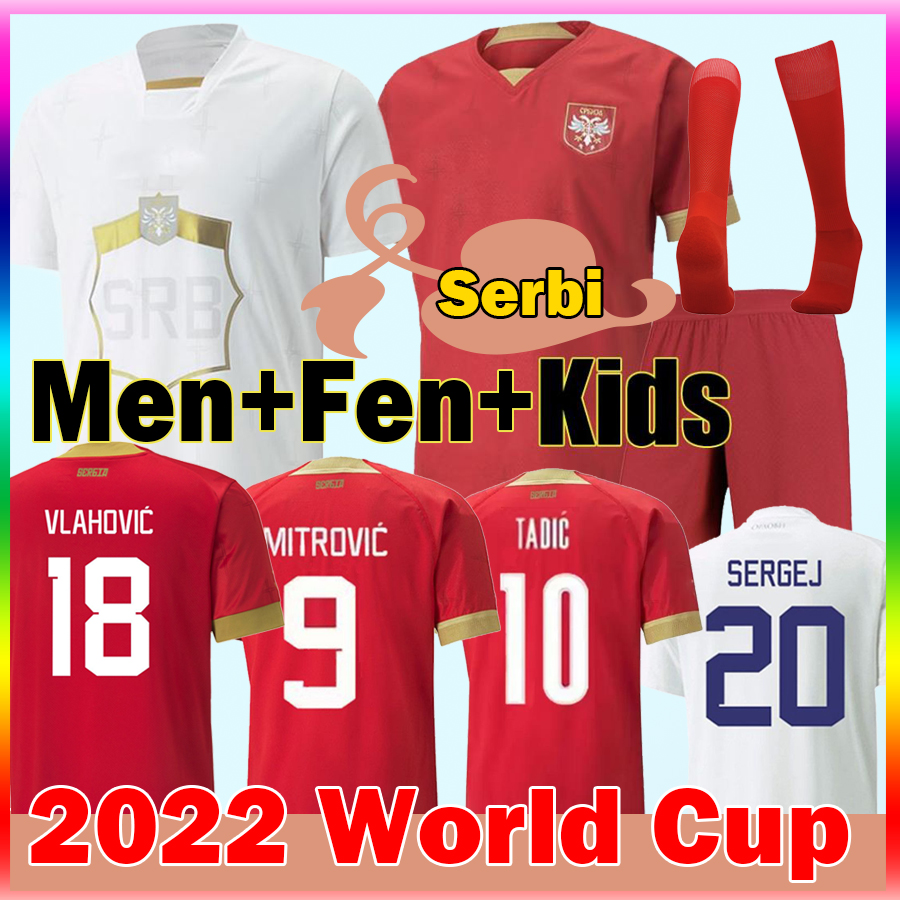 22-23 Serbia Soccer Jerseys VLAHOVIC MILIVOJEVIC MITROVIC Kostic 2022 2023 TADIC KOLAROV SERGEL JOVIC national team men kids socks Football Shirt, 22-23 home patch
22-23 Serbia Soccer Jerseys VLAHOVIC MILIVOJEVIC MITROVIC Kostic 2022 2023 TADIC KOLAROV SERGEL JOVIC national team men kids socks Football Shirt, 22-23 home patch