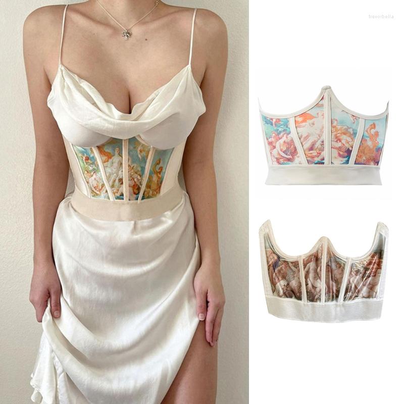 Belts Women Vintage Angel Print Corset Wrap Girdle Boned Waist Shaper Underbust Bustier Cincher Elastic Slim Belt Shapewear, Blue
Belts Women Vintage Angel Print Corset Wrap Girdle Boned Waist Shaper Underbust Bustier Cincher Elastic Slim Belt Shapewear, Blue