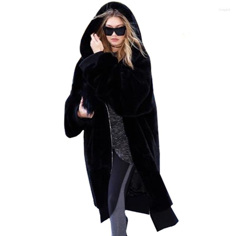 Women's Fur Parkas Hooded Large Size Top Medium Long Solid Color Faux Female 2022 Sleeve Winter Women Warm Casual Coat, Black
Women's Fur Parkas Hooded Large Size Top Medium Long Solid Color Faux Female 2022 Sleeve Winter Women Warm Casual Coat, Black