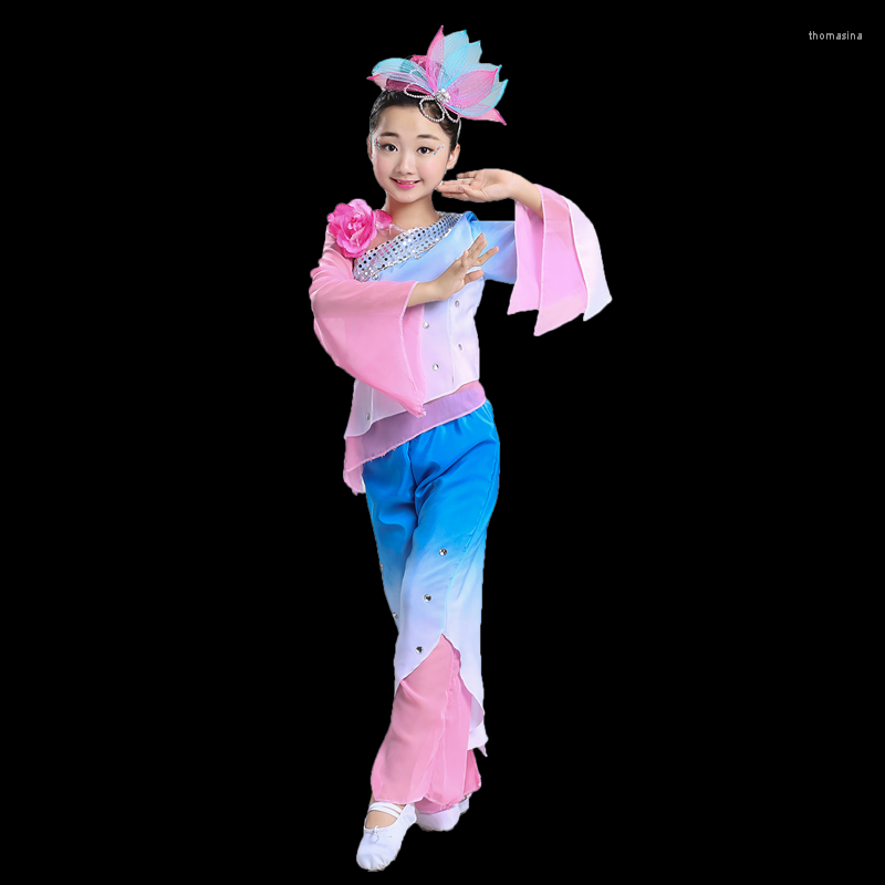 Stage Wear Pink Blue Classic Dance Costumes For Girls Kindergarten Performance Clothing Festival School Suit Fairy, Picture shown
Stage Wear Pink Blue Classic Dance Costumes For Girls Kindergarten Performance Clothing Festival School Suit Fairy, Picture shown