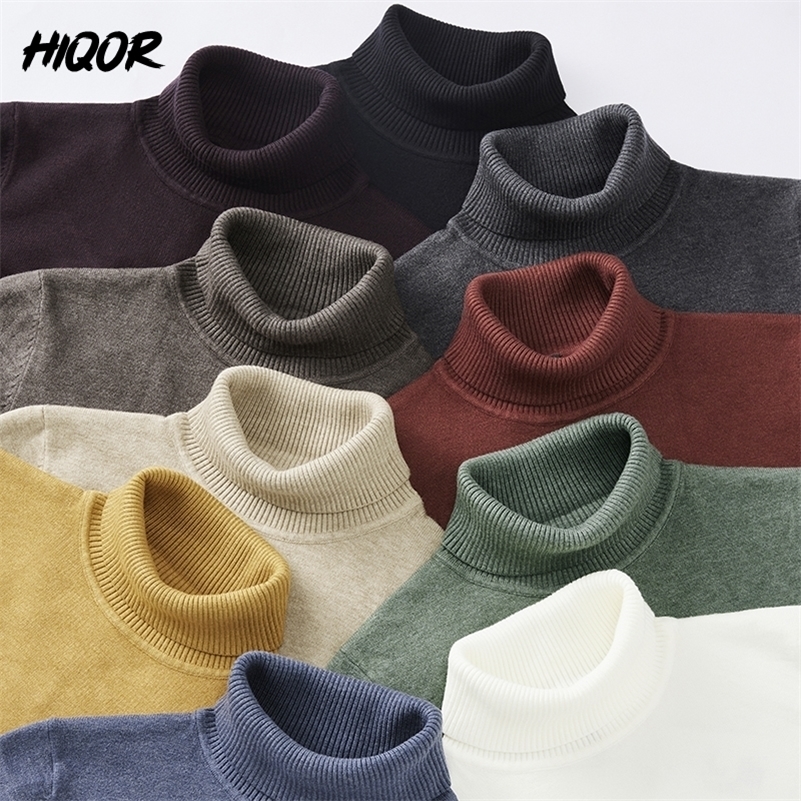 Men's Sweaters HIQOR 10 Colors Winter Turtleneck Knitting Pullovers Rollneck Knitted Warm Male Jumper Slim Casual 221114, Russet
Men's Sweaters HIQOR 10 Colors Winter Turtleneck Knitting Pullovers Rollneck Knitted Warm Male Jumper Slim Casual 221114, Russet
