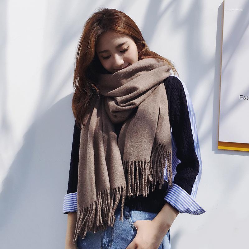 Scarves Winter Wraps Artificial Cashmere Scarf Women Thick Warm Shawls Lady Solid Fashion Tassels Pashmina Blanket Foulard
Scarves Winter Wraps Artificial Cashmere Scarf Women Thick Warm Shawls Lady Solid Fashion Tassels Pashmina Blanket Foulard
