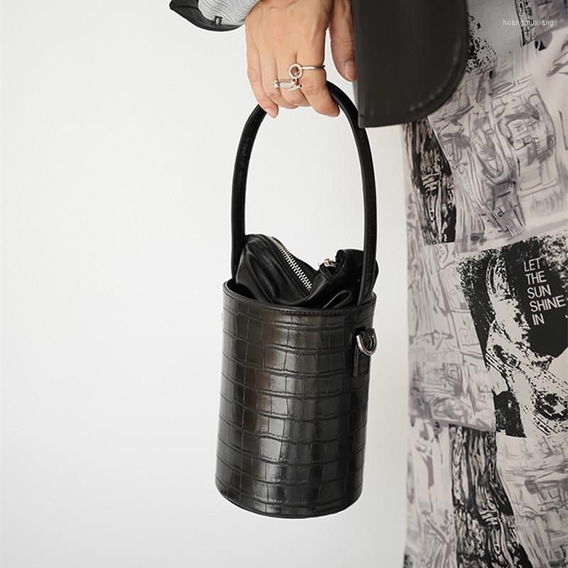 Evening Bags Crocodile Printing Leather Women Handbags Designer Tote Bag Classical Soft Bucket, Black 
Evening Bags Crocodile Printing Leather Women Handbags Designer Tote Bag Classical Soft Bucket, Black