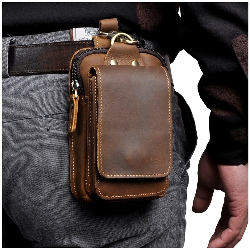 Waist Bags Fashion Quality Leather Small Summer Pouch Hook Design Pack Cigarette Case 6" Phone Belt 1609 221114, 6inch coffee-104
Waist Bags Fashion Quality Leather Small Summer Pouch Hook Design Pack Cigarette Case 6" Phone Belt 1609 221114, 6inch coffee-104