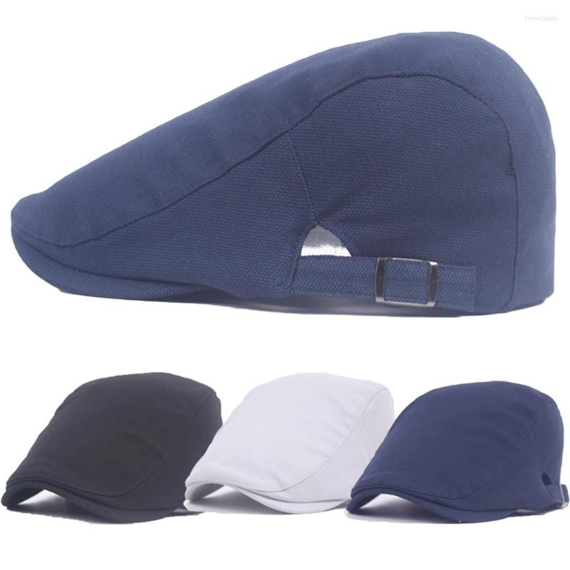 Berets Men Plain Cotton Driving Golf Beret Hat Peaked Ivy Cabbie Sboy Cap Hats CS165 HATCS0165, Dark blue
Berets Men Plain Cotton Driving Golf Beret Hat Peaked Ivy Cabbie Sboy Cap Hats CS165 HATCS0165, Dark blue