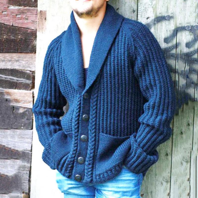 Men's Sweaters Trendy Men Sweater Coat Lapel Outwear Fall Thicken Casual Autumn, Blue
Men's Sweaters Trendy Men Sweater Coat Lapel Outwear Fall Thicken Casual Autumn, Blue
