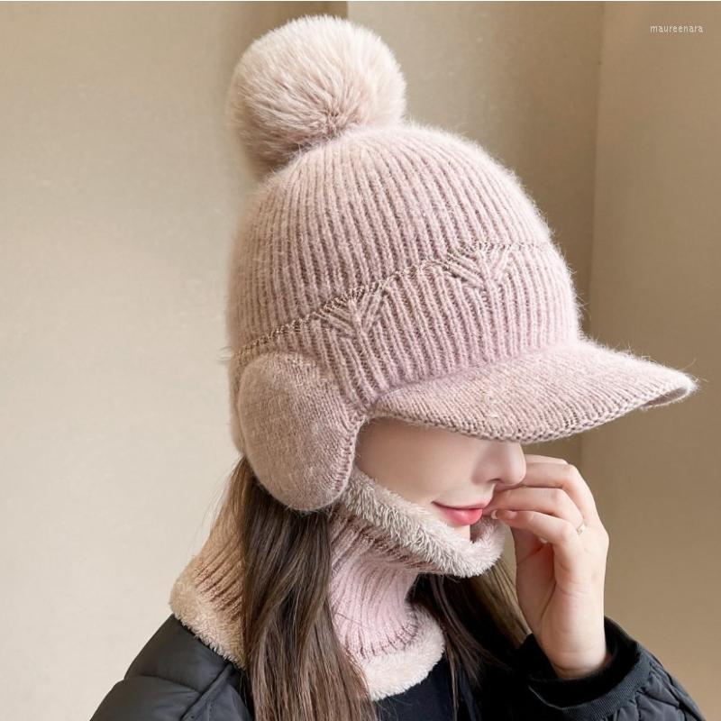 Berets Russian Autumn Winter Style Plush Neckwear Hat Korean Fashion Wool Knit Ear Protection Pure Color Warm Bomber
Berets Russian Autumn Winter Style Plush Neckwear Hat Korean Fashion Wool Knit Ear Protection Pure Color Warm Bomber