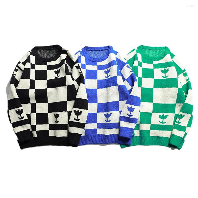 Men's Sweaters YM104 Young Men's Pullovers Round Neck Pullover Bottoming Shirt Wears Plaid Sweater, Black grid
Men's Sweaters YM104 Young Men's Pullovers Round Neck Pullover Bottoming Shirt Wears Plaid Sweater, Black grid