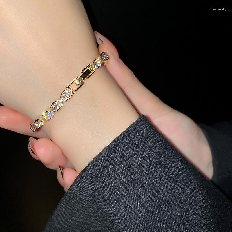 Link Bracelets LoveLink Exquisite Geometry For Female Zircon Crystal Party Jewelry Accessories Gift
Link Bracelets LoveLink Exquisite Geometry For Female Zircon Crystal Party Jewelry Accessories Gift