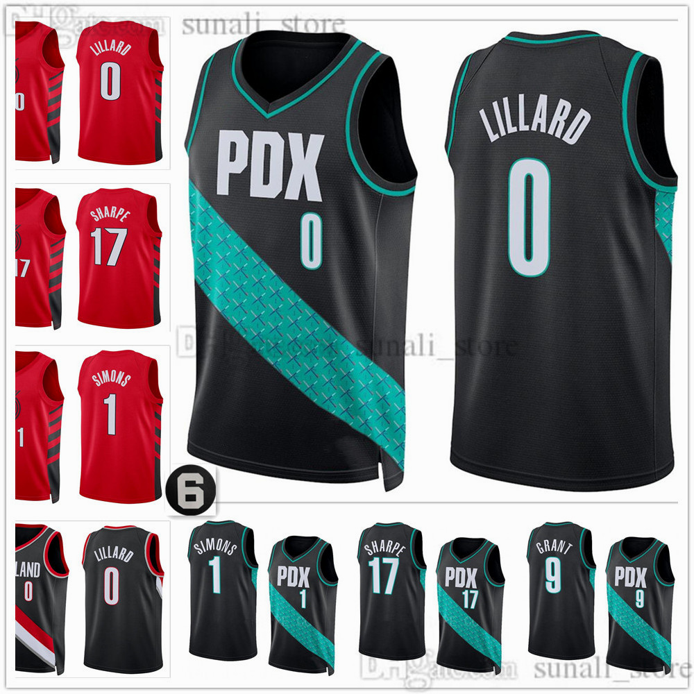 2022-23 City Black 0 Basketball Damian Lillard Jerseys Jerami Grant 9 Anfernee Simons 1 Shaedon Sharpe 17 Statement Red White Shirt Men Women Youth Kids
2022-23 City Black 0 Basketball Damian Lillard Jerseys Jerami Grant 9 Anfernee Simons 1 Shaedon Sharpe 17 Statement Red White Shirt Men Women Youth Kids