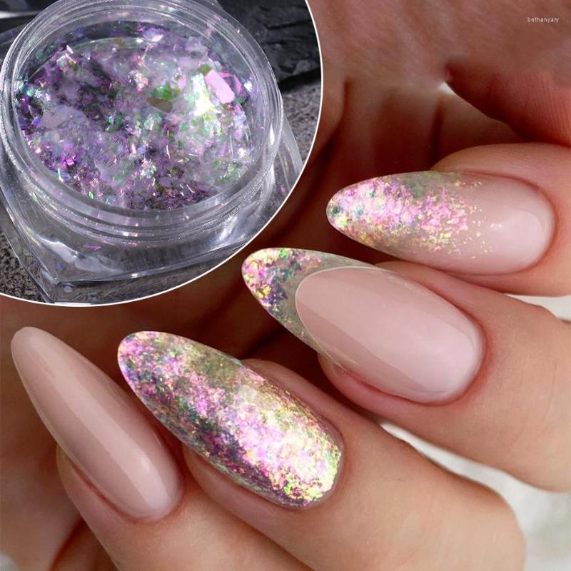 Nail Glitter 0.1g Fire Aurora Velvet Flakes Iridescent Translucent Paillette Holographic Opal Polish Sequin Decoration LYXR01-07
Nail Glitter 0.1g Fire Aurora Velvet Flakes Iridescent Translucent Paillette Holographic Opal Polish Sequin Decoration LYXR01-07
