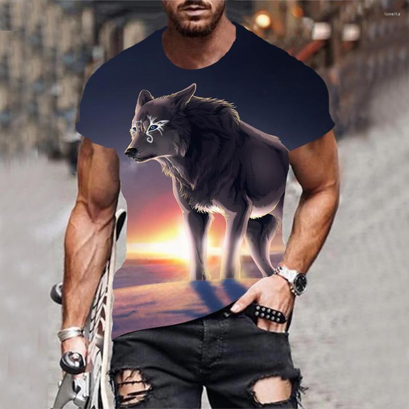 Men's T Shirts 2022 Est 6XL Wolf 3D Print Animal Cool Funny T-Shirt Men Short Sleeve Summer Tops Oversize Shirt Male Fashion, Mt-601617
Men's T Shirts 2022 Est 6XL Wolf 3D Print Animal Cool Funny T-Shirt Men Short Sleeve Summer Tops Oversize Shirt Male Fashion, Mt-601617