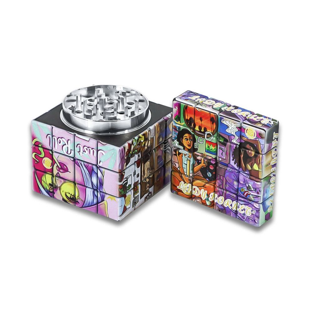 smoke shop CHROMIUM CRUSHER metal smoke grinder for tobacco plastic shell magic cube pretty printing diameter 59mm dry herb grinders smoking accessorioes
smoke shop CHROMIUM CRUSHER metal smoke grinder for tobacco plastic shell magic cube pretty printing diameter 59mm dry herb grinders smoking accessorioes