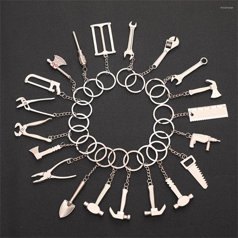 Keychains Mini Simulation Tool Keychain Utility Pocket Clasp Ruler Hammer Wrench Pliers Shovel For Men Women Car Bag KeyRing
Keychains Mini Simulation Tool Keychain Utility Pocket Clasp Ruler Hammer Wrench Pliers Shovel For Men Women Car Bag KeyRing