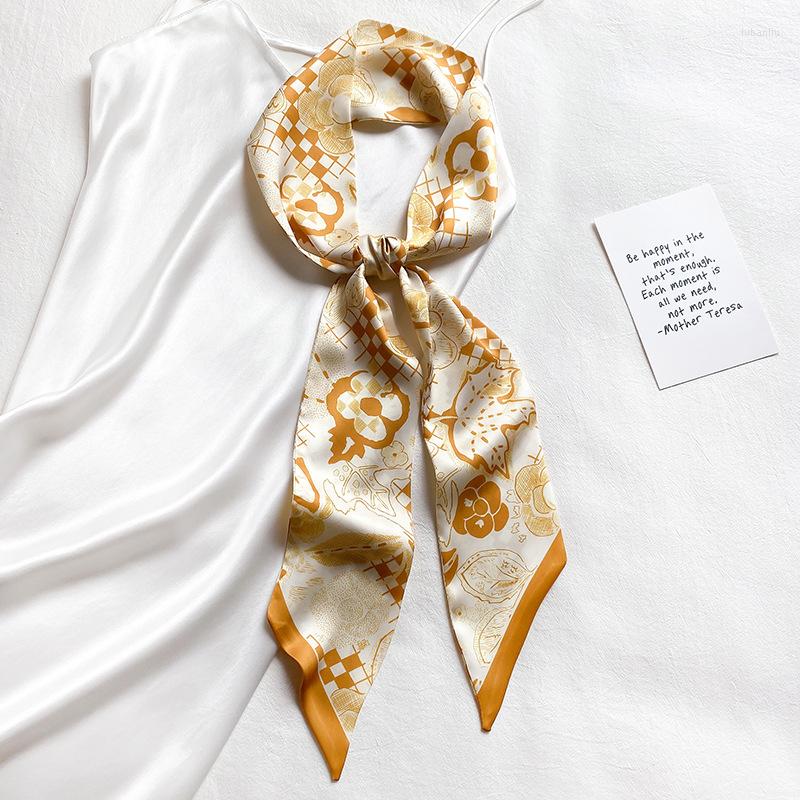 Scarves Skinny Silk Neck Scarf Collar Tie Women Foulard Bag Ribbon Floral Print Elegant Hairband Head Kerchief SJ420
Scarves Skinny Silk Neck Scarf Collar Tie Women Foulard Bag Ribbon Floral Print Elegant Hairband Head Kerchief SJ420