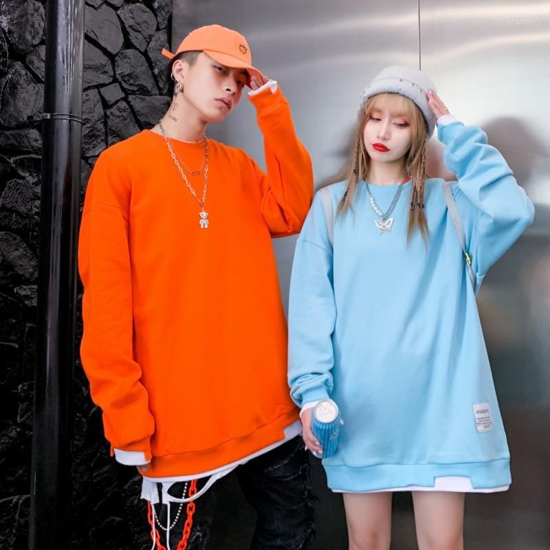 Women's Hoodies Neutral Clothes Plus Size Casual Sweatshirt Couples Loose Solid Colors Fake Two-Piece O-Neck Long Sleeve Pullover Women Men, Black
Women's Hoodies Neutral Clothes Plus Size Casual Sweatshirt Couples Loose Solid Colors Fake Two-Piece O-Neck Long Sleeve Pullover Women Men, Black