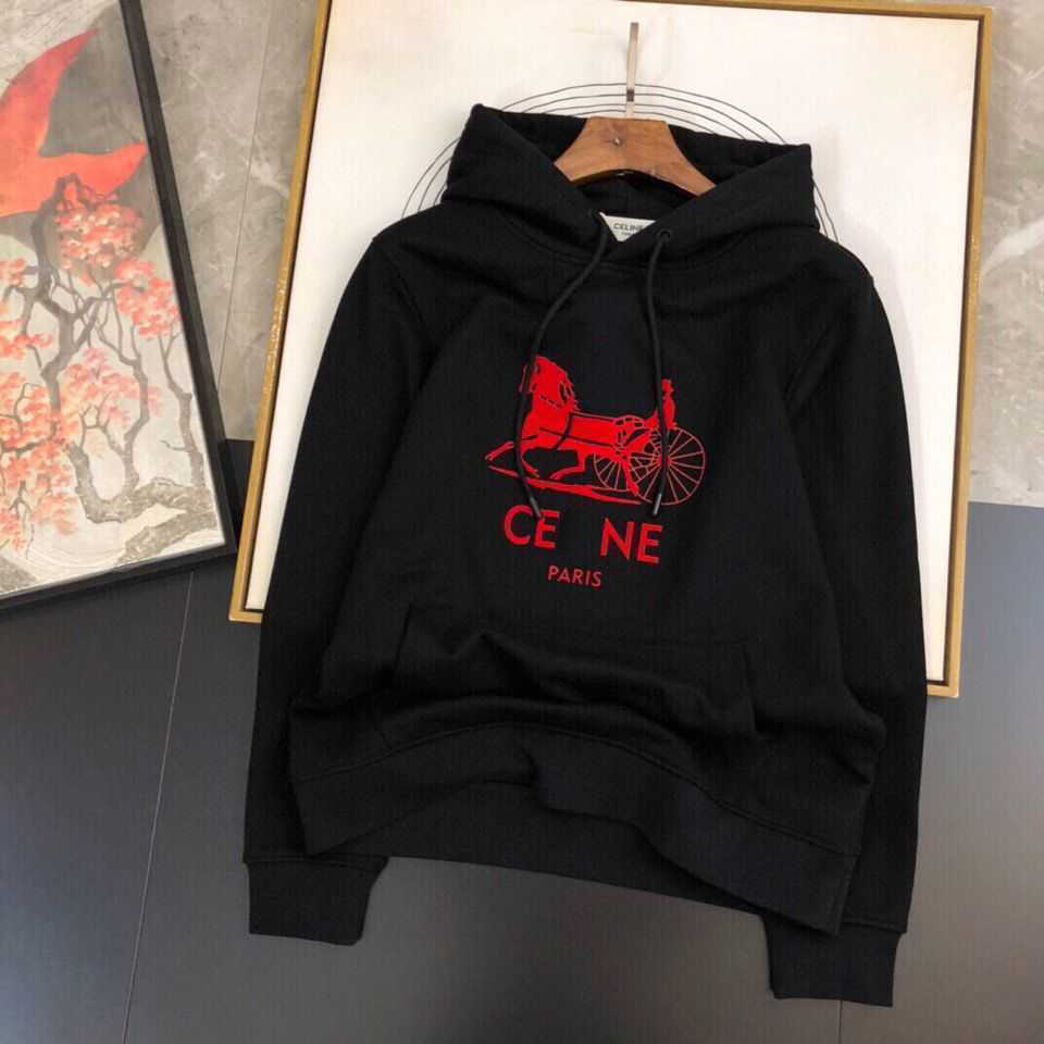 Designer Luxury Celins Classic Autumn And Winter New Triumphal Arch Carriage Letter Print Hooded Drawstring Men's And Women's Sweater
Designer Luxury Celins Classic Autumn And Winter New Triumphal Arch Carriage Letter Print Hooded Drawstring Men's And Women's Sweater