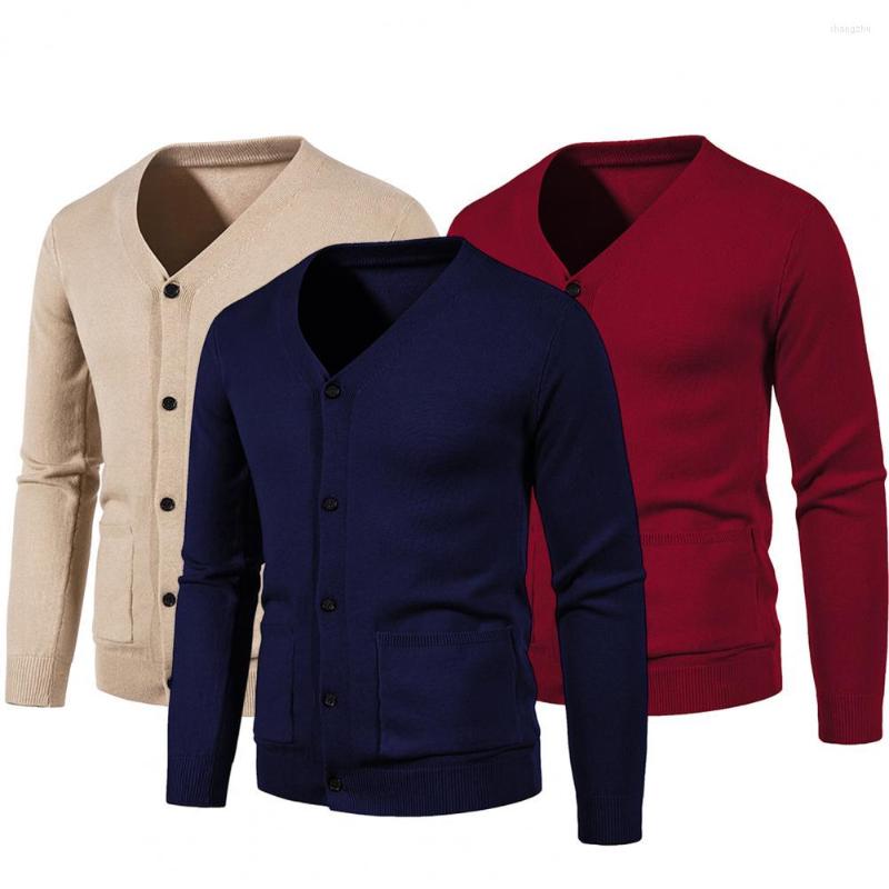 Men's Sweaters Stylish Men Sweater Coat Solid Color Warm Buttons Pure Thermal Jacket, Black
Men's Sweaters Stylish Men Sweater Coat Solid Color Warm Buttons Pure Thermal Jacket, Black